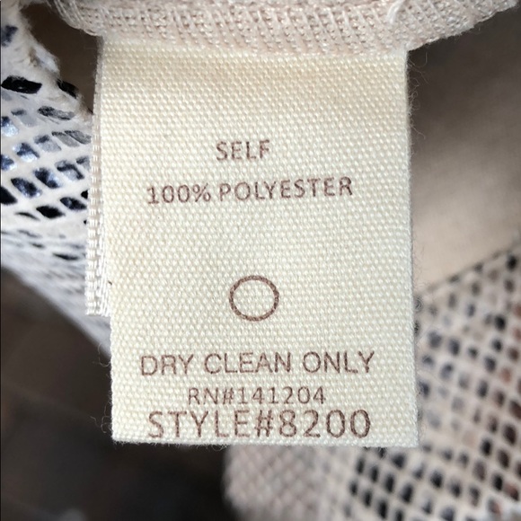 Hem & Thread Snake Net Mini Skirt - Picture 11 of 11